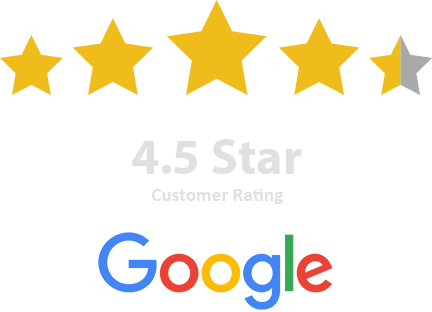google rating 4.5 Star Img Google Review