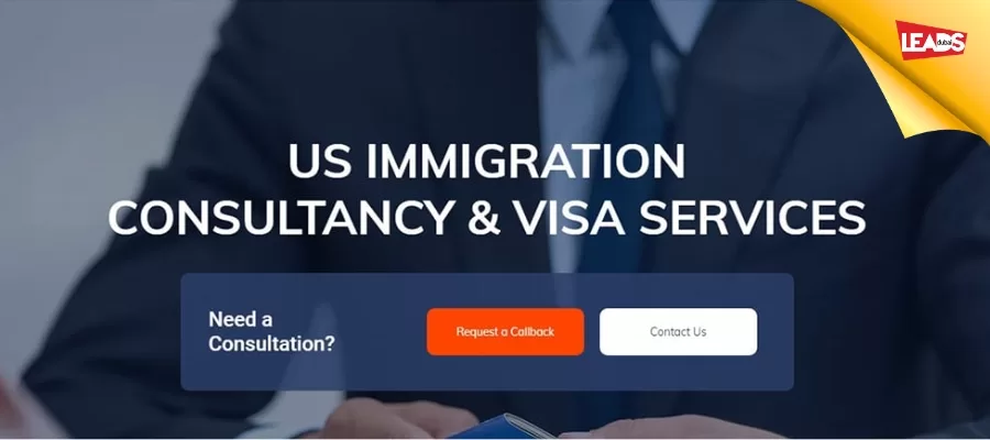 landing page