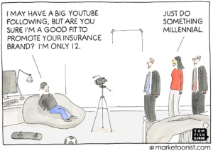 marketoonist.com Influencer marketing strategies